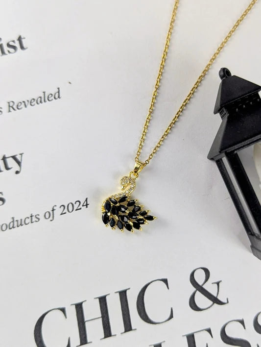 Swan Pendant Necklace
