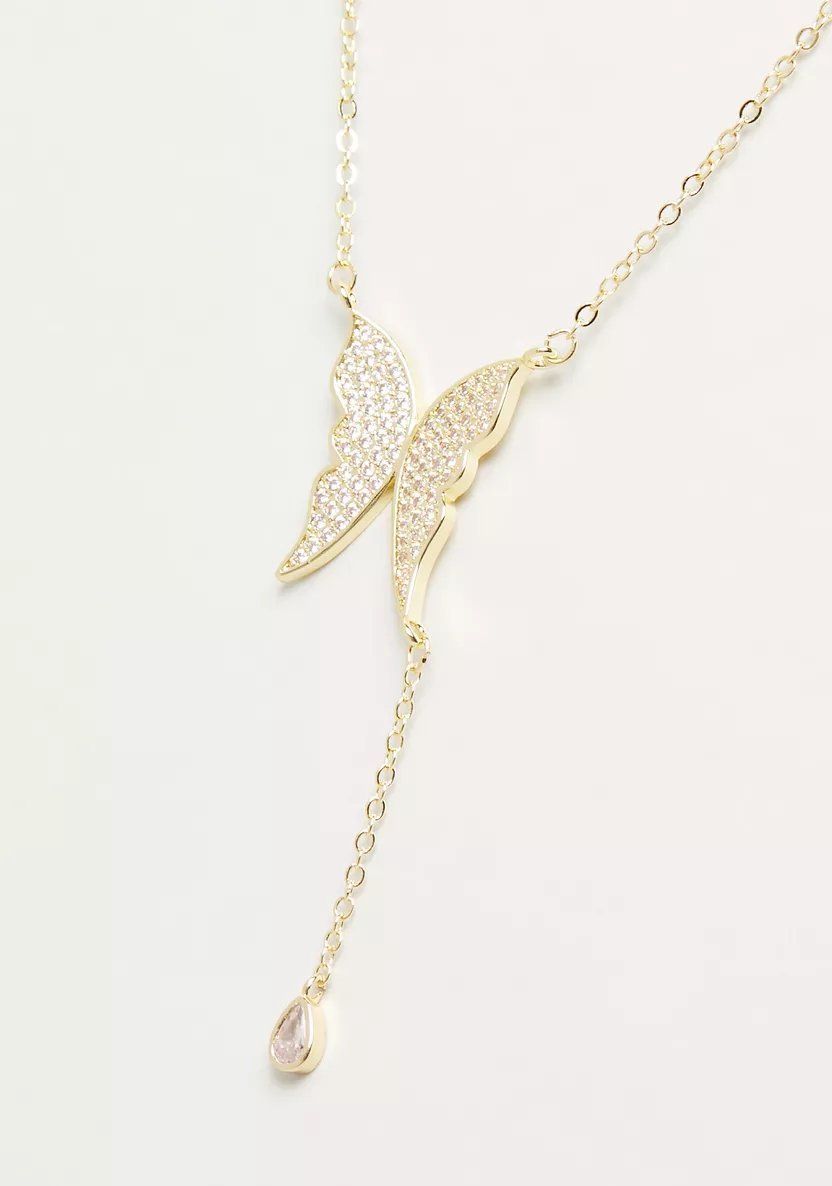 The "Aura" Butterfly Wing Necklace 🦋