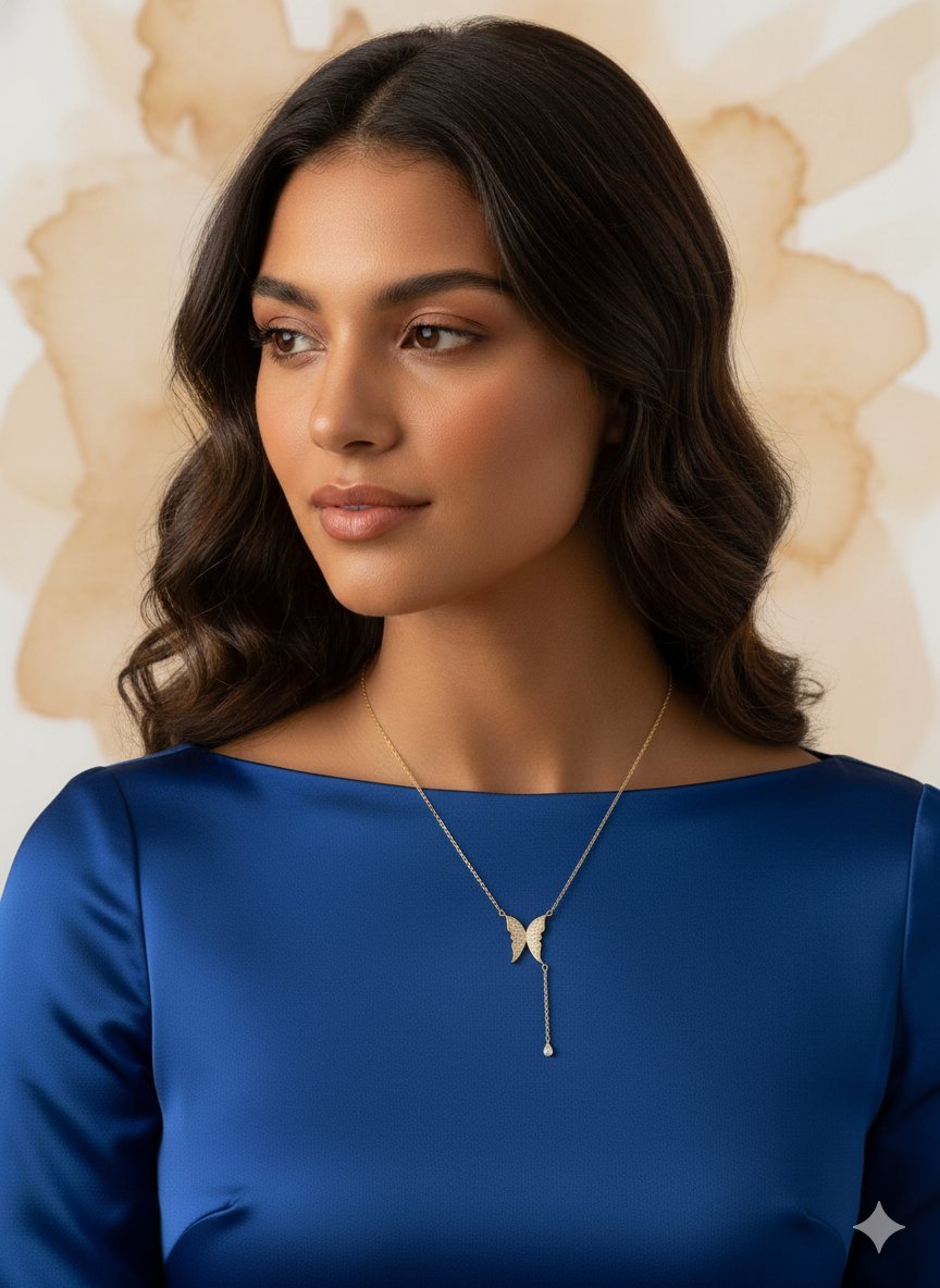 The "Aura" Butterfly Wing Necklace 🦋