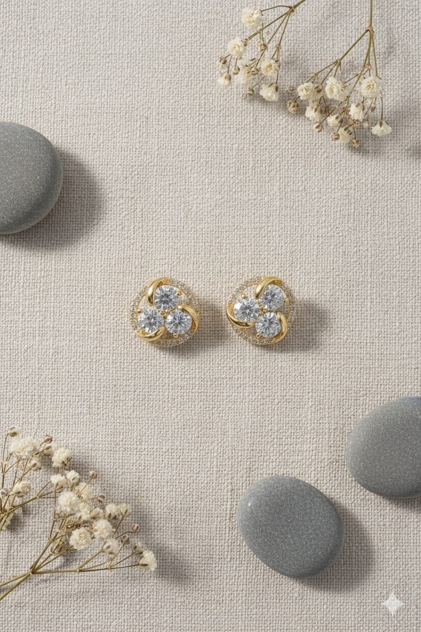 Radiant Bloom Studs