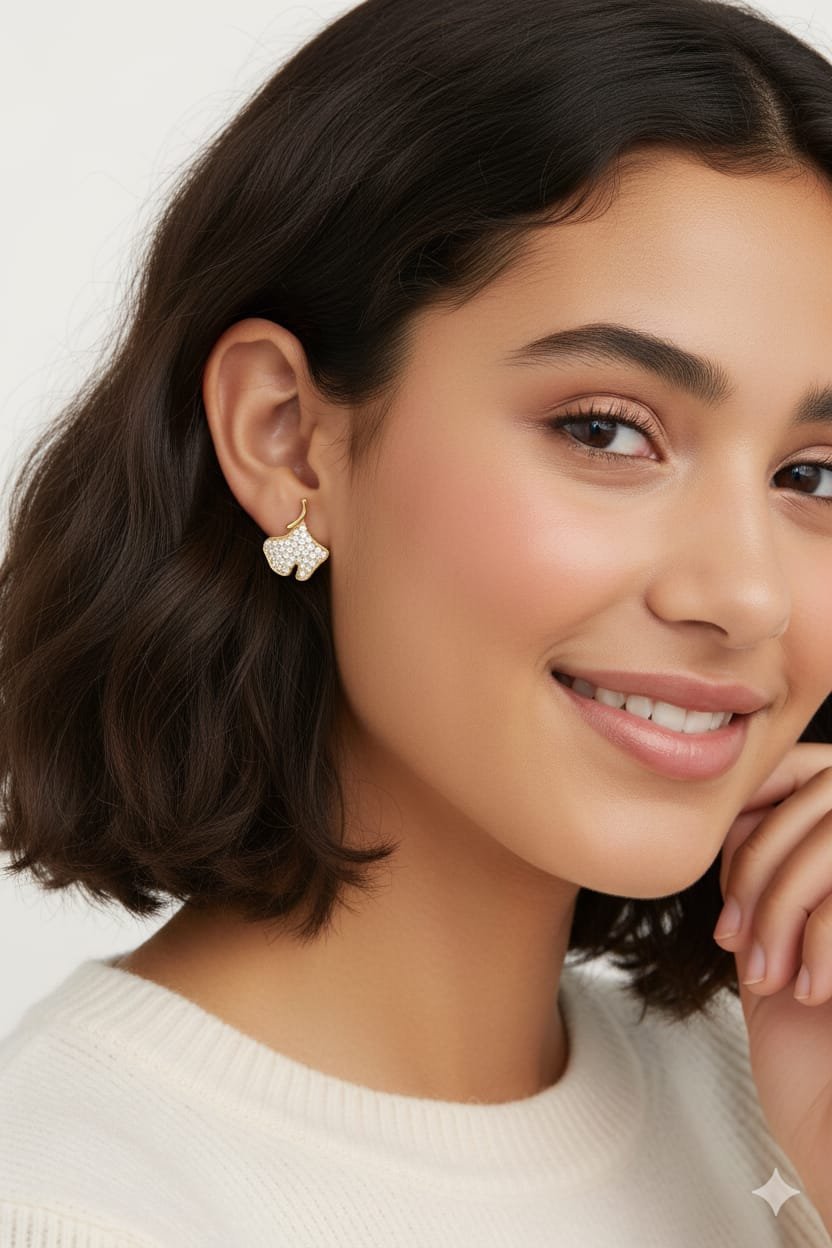 Ginkgo Radiance Studs 🧡🍂💛