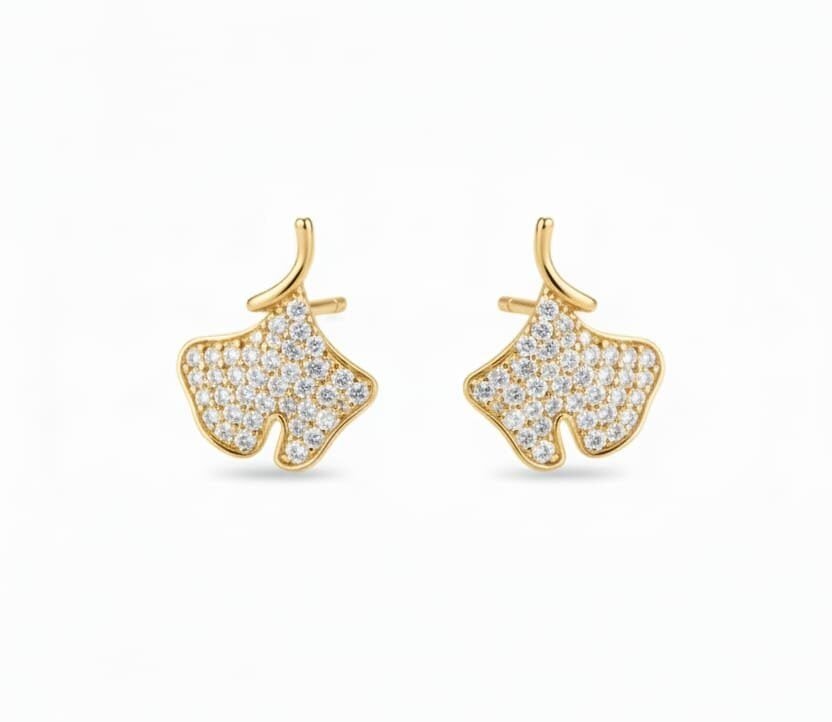 Ginkgo Radiance Studs 🧡🍂💛