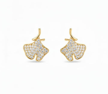 Ginkgo Radiance Studs 🧡🍂💛