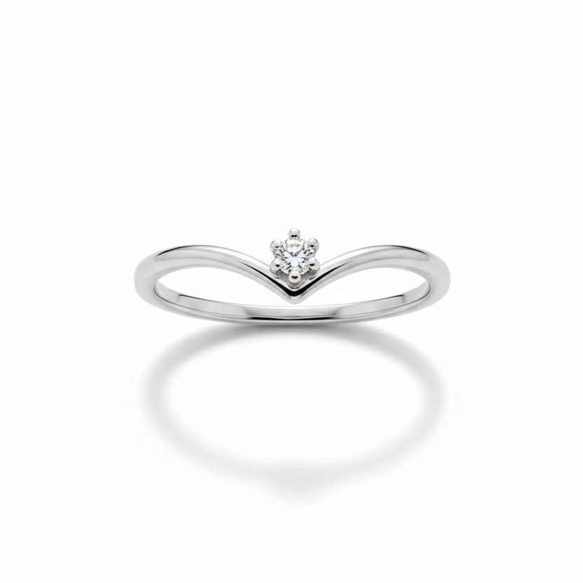 Minimalist Silver Statement Rings