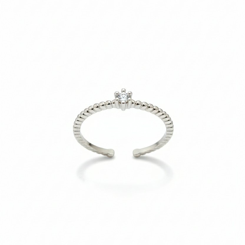 Minimalist Silver Statement Rings