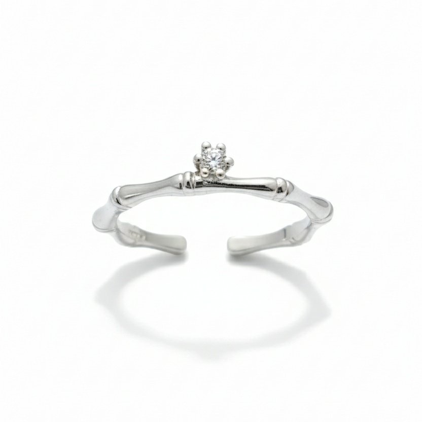 Minimalist Silver Statement Rings