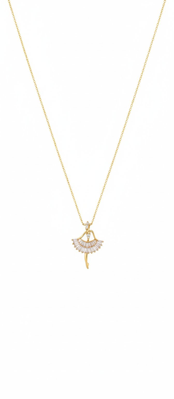 Twinkling Ballerina Pendant