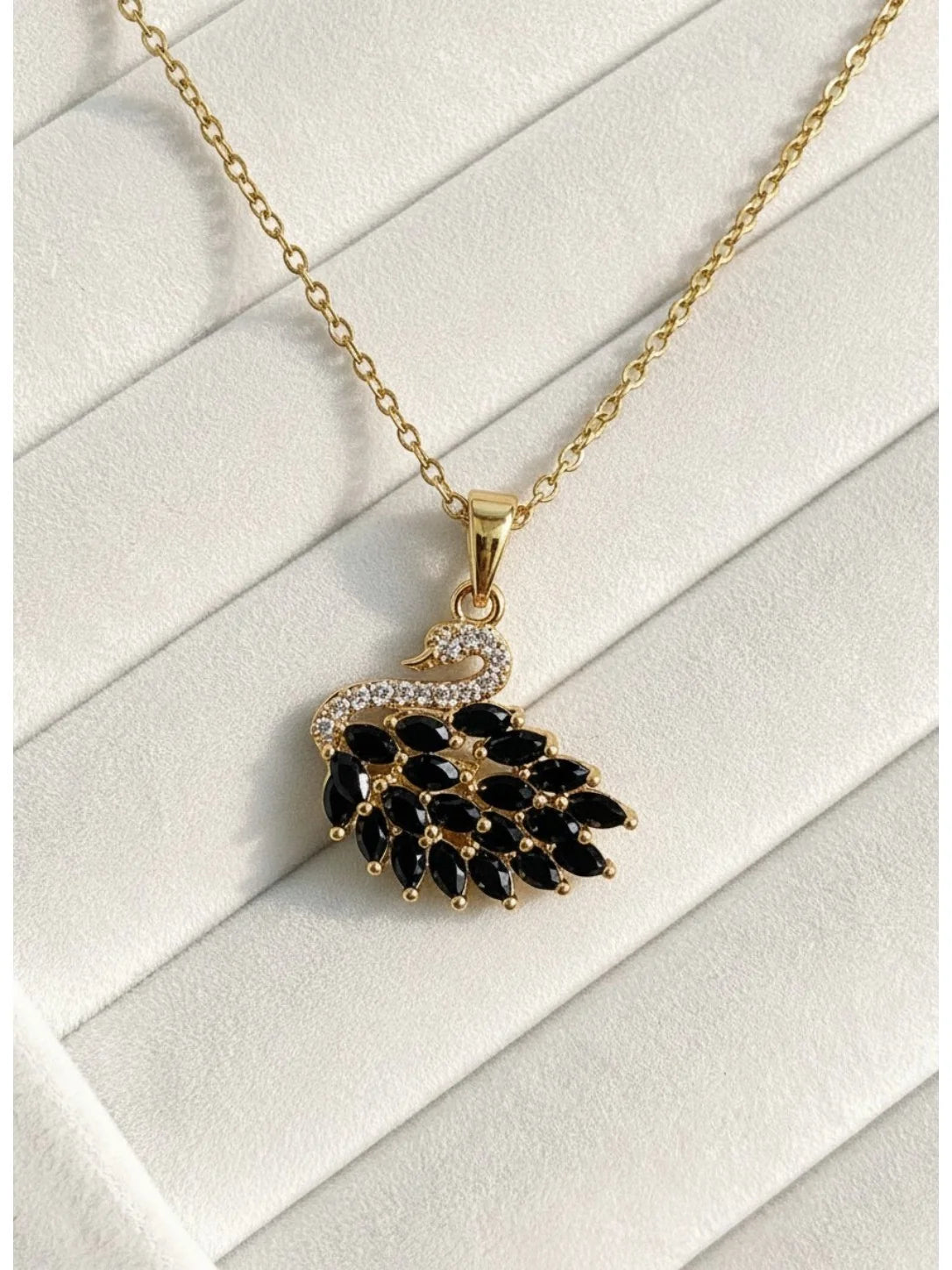 Swan Pendant Necklace
