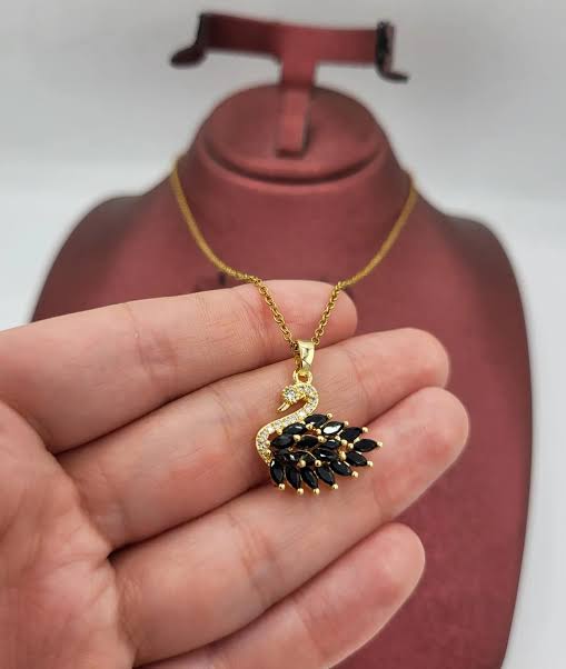 Swan Pendant Necklace