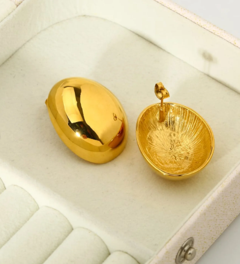 Solar Bloom – Statement Stud Earrings