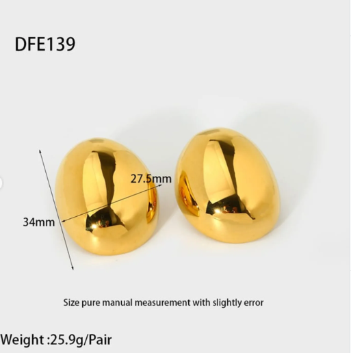 Solar Bloom – Statement Stud Earrings