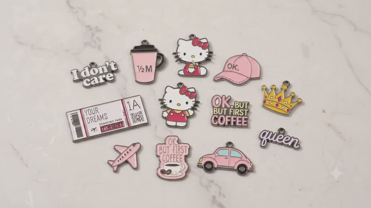 3D Enamel Premium Metal Sticker