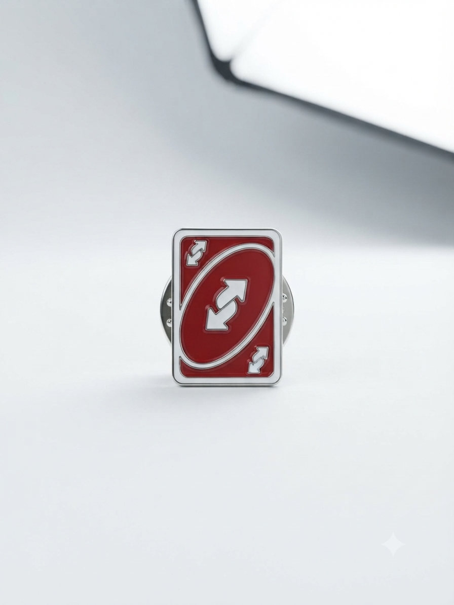 3D Enamel Premium Metal Sticker