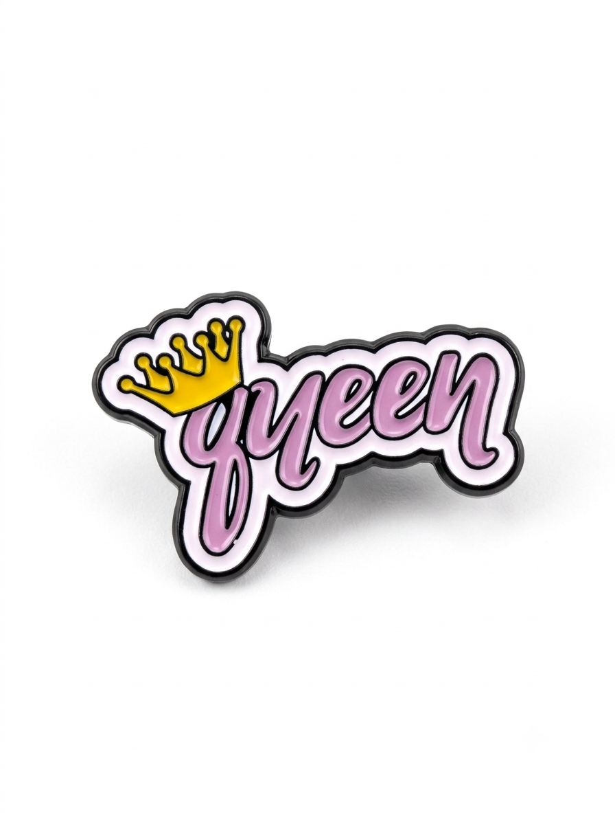3D Enamel Premium Metal Sticker