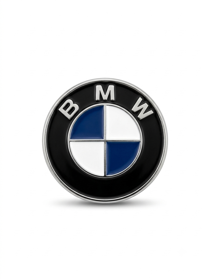 3D Enamel Premium Metal Sticker