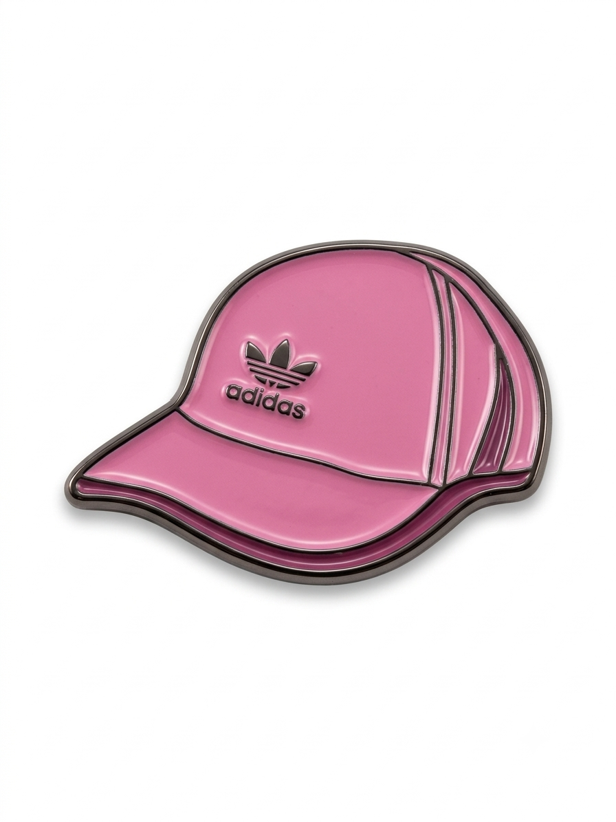3D Enamel Premium Metal Sticker
