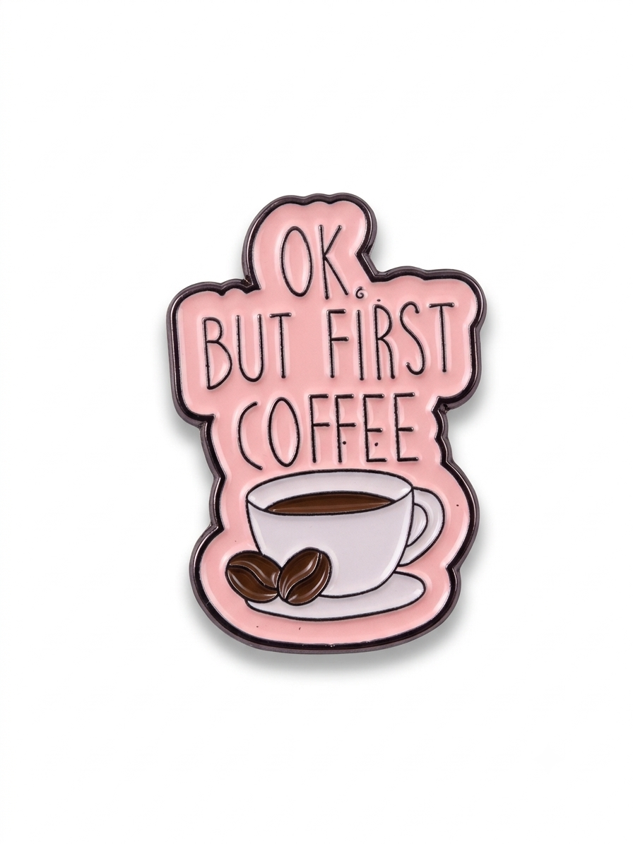 3D Enamel Premium Metal Sticker