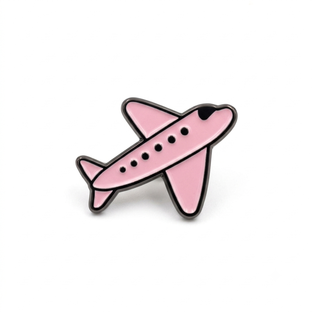 3D Enamel Premium Metal Sticker