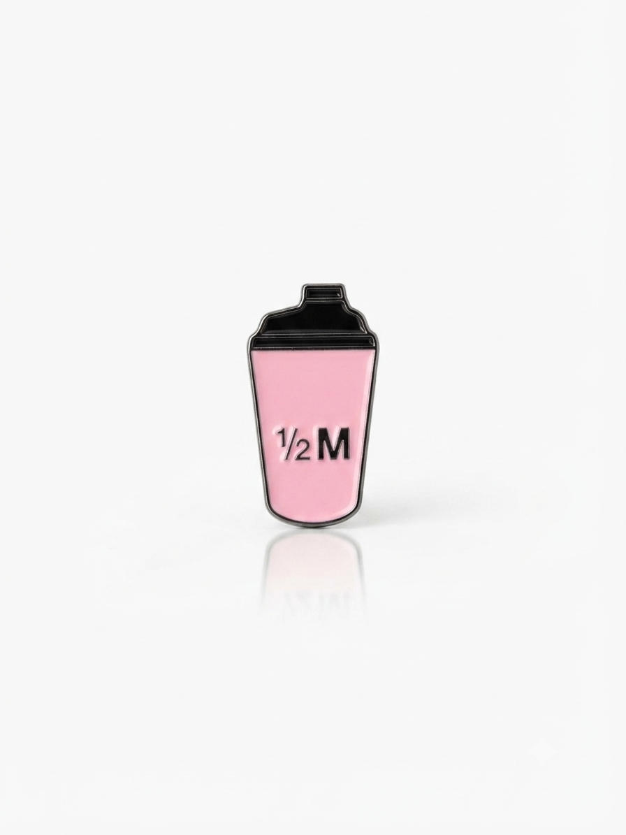 3D Enamel Premium Metal Sticker