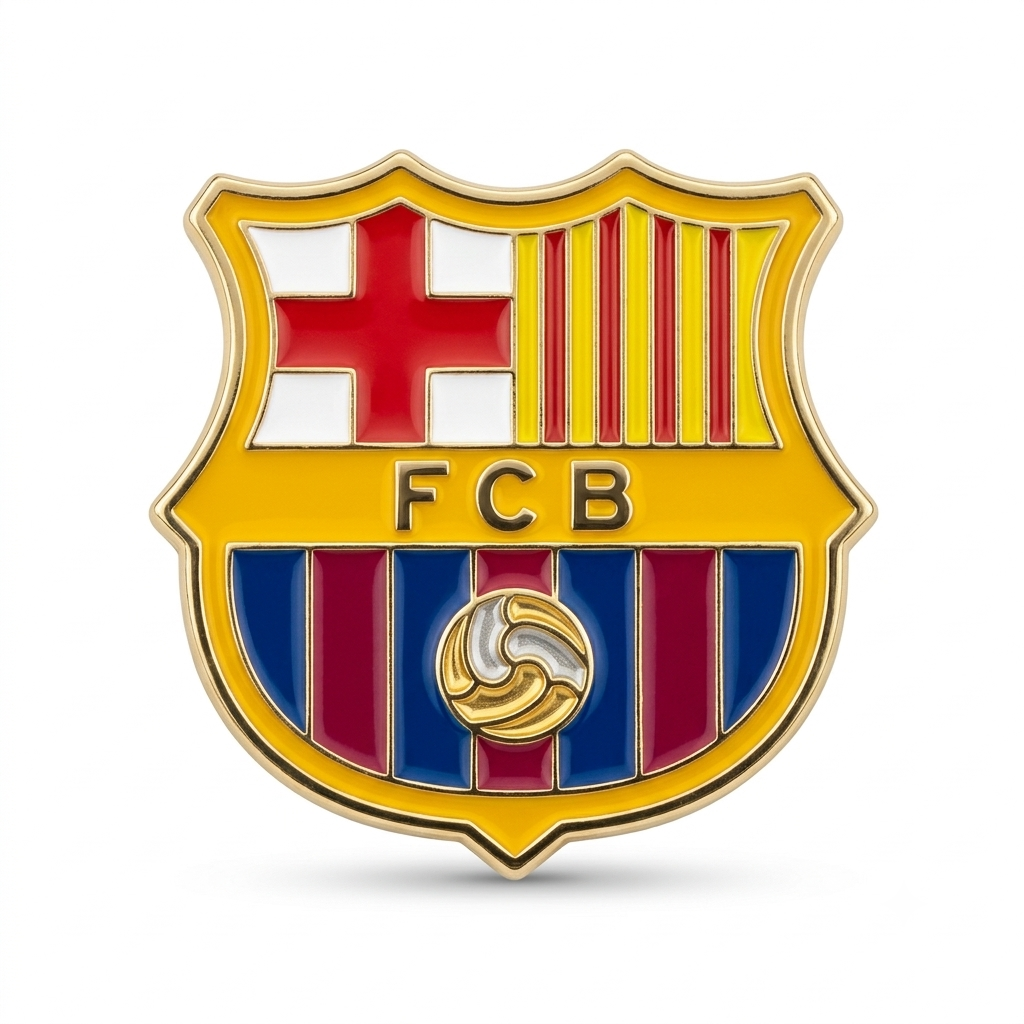 3D Enamel Premium Metal Sticker