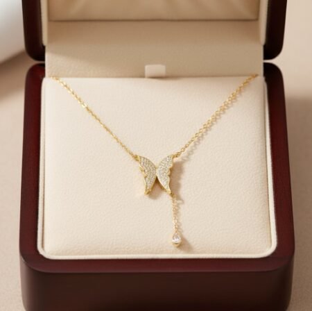 The "Aura" Butterfly Wing Necklace 🦋