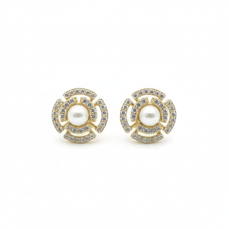 Glimmer Pearl Studs