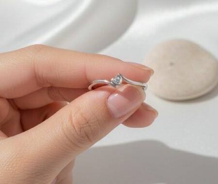 Minimalist Silver Statement Rings