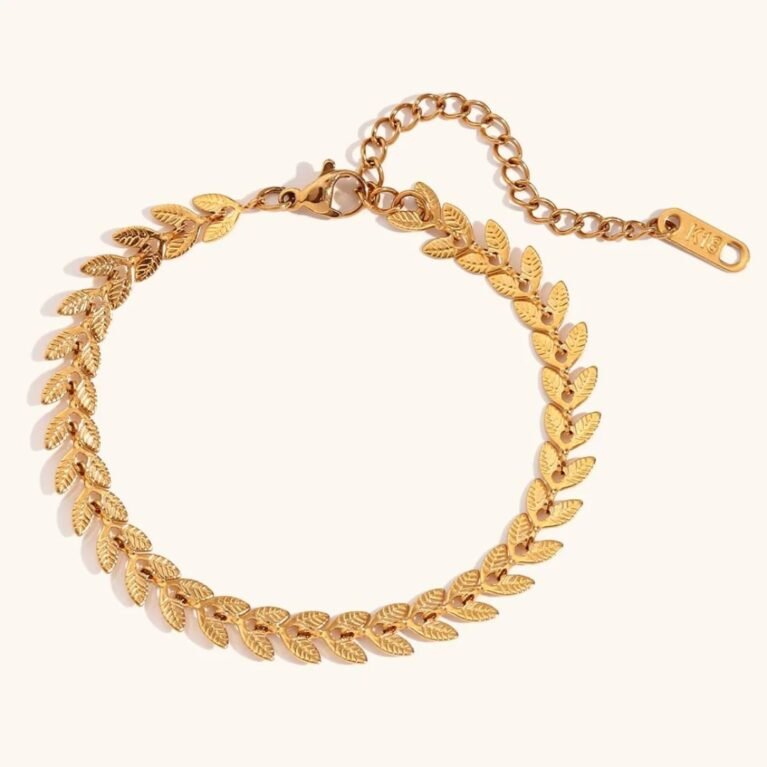 Golden Vine Anklet