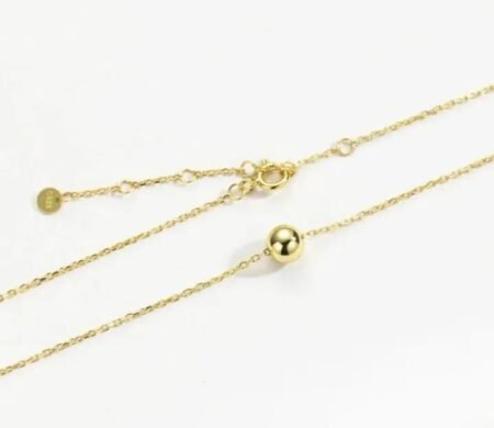 Golden Droplet Necklace