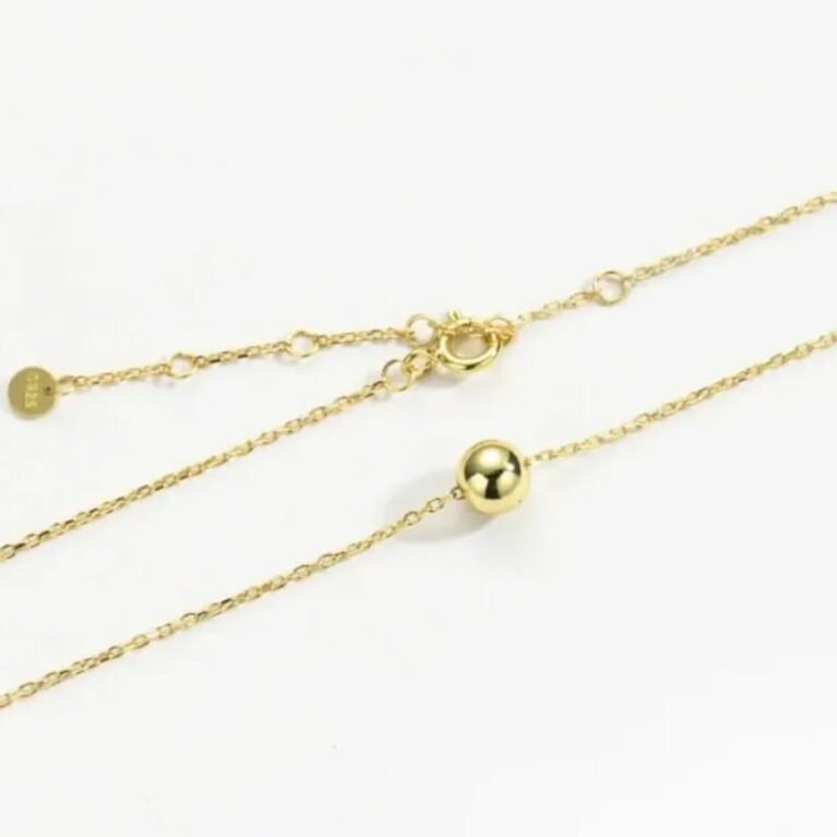 Golden Droplet Necklace